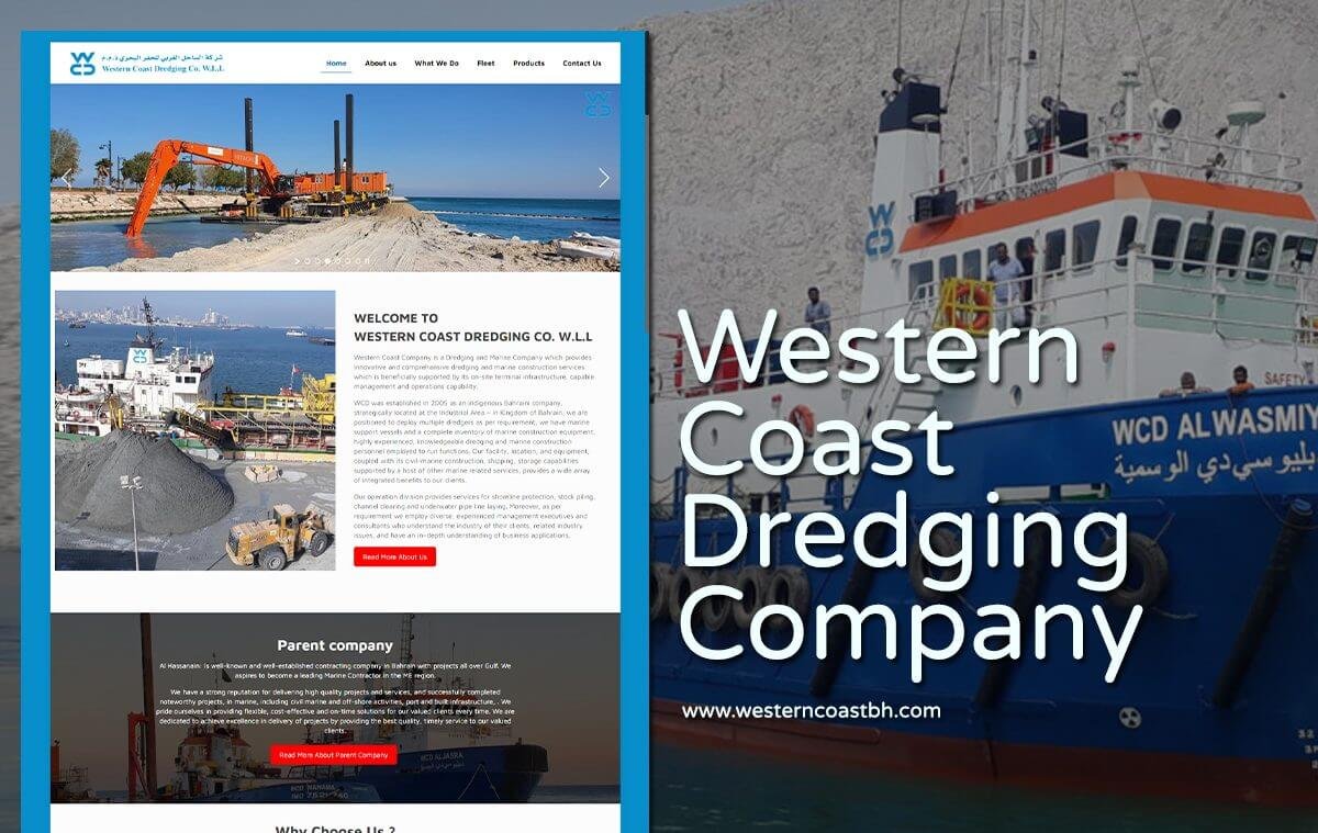 Dredging-and-Marine-Services-website-designer