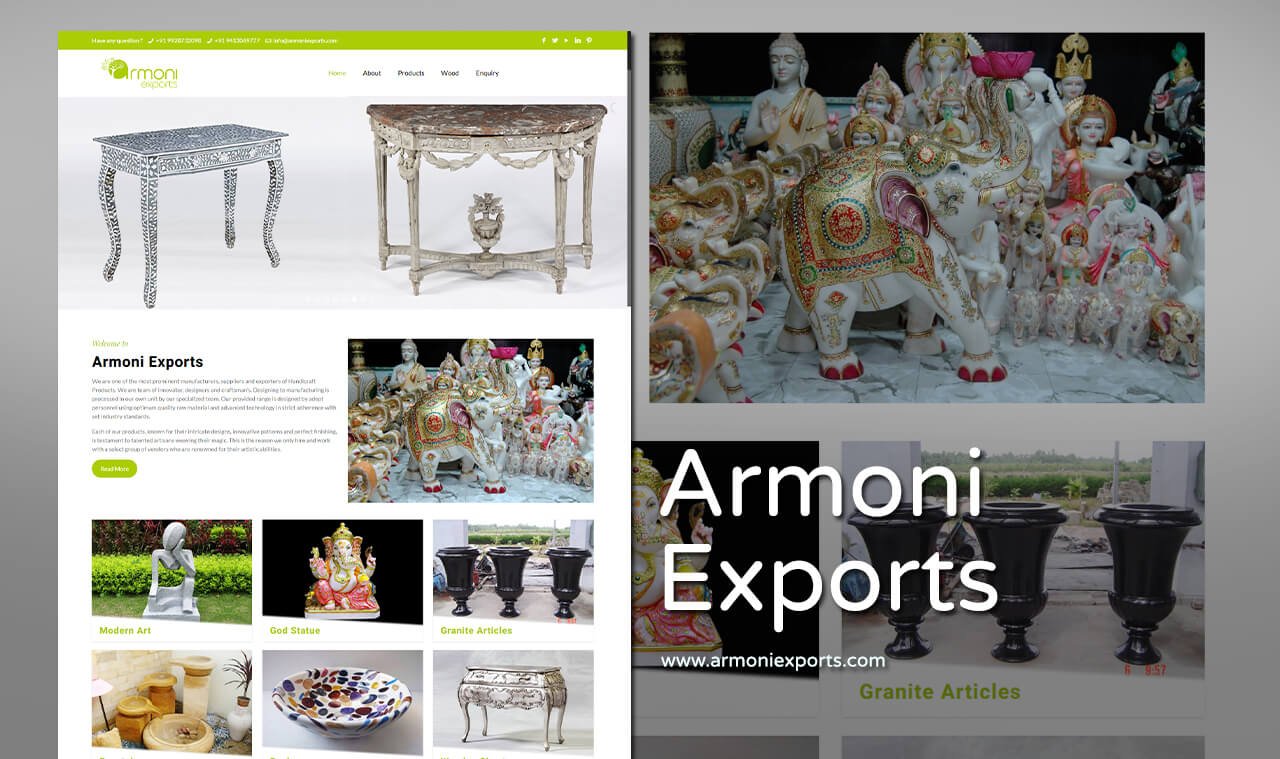 Handicraft Products Website Designers