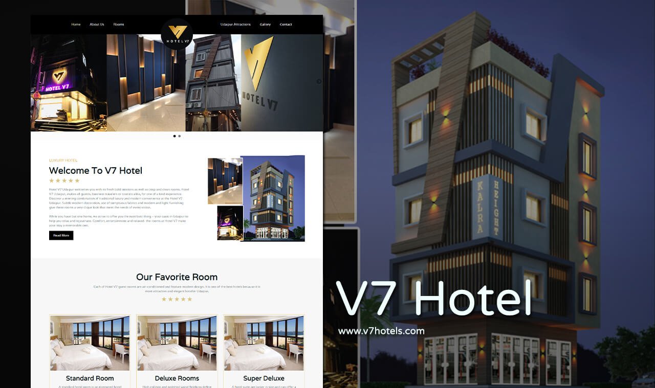 Luxury and Modern Hotel Website Designers