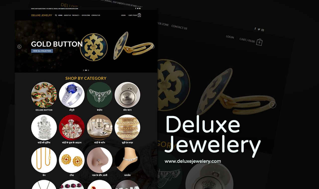 jwelery collections website designer