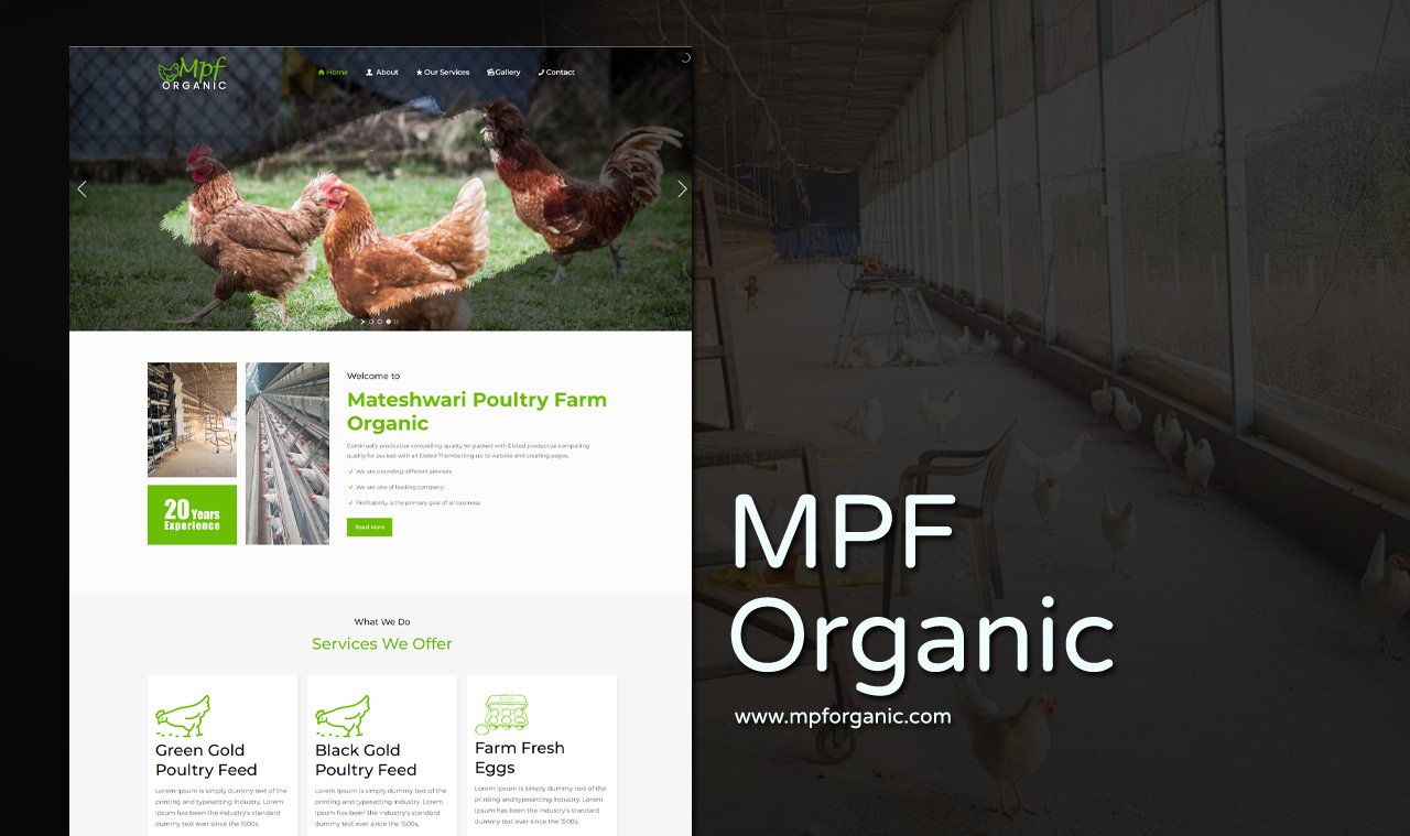 poultry farm website designer in udaipur