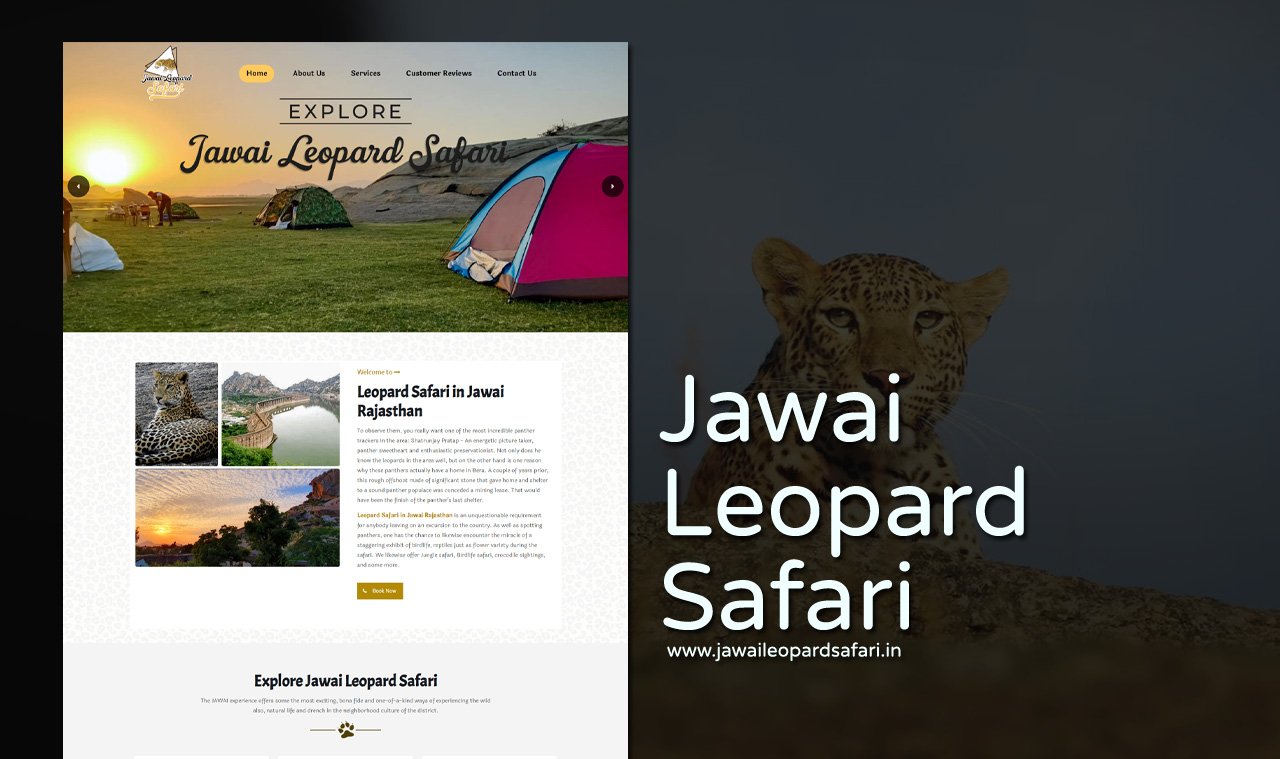 wildlife safari website designer in india