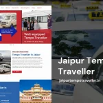 Tempo Traveller Website Designer