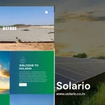 Solar Energy Website Design 