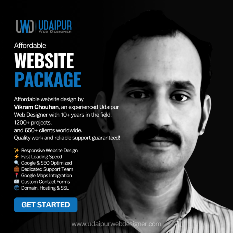 Affordable website design package